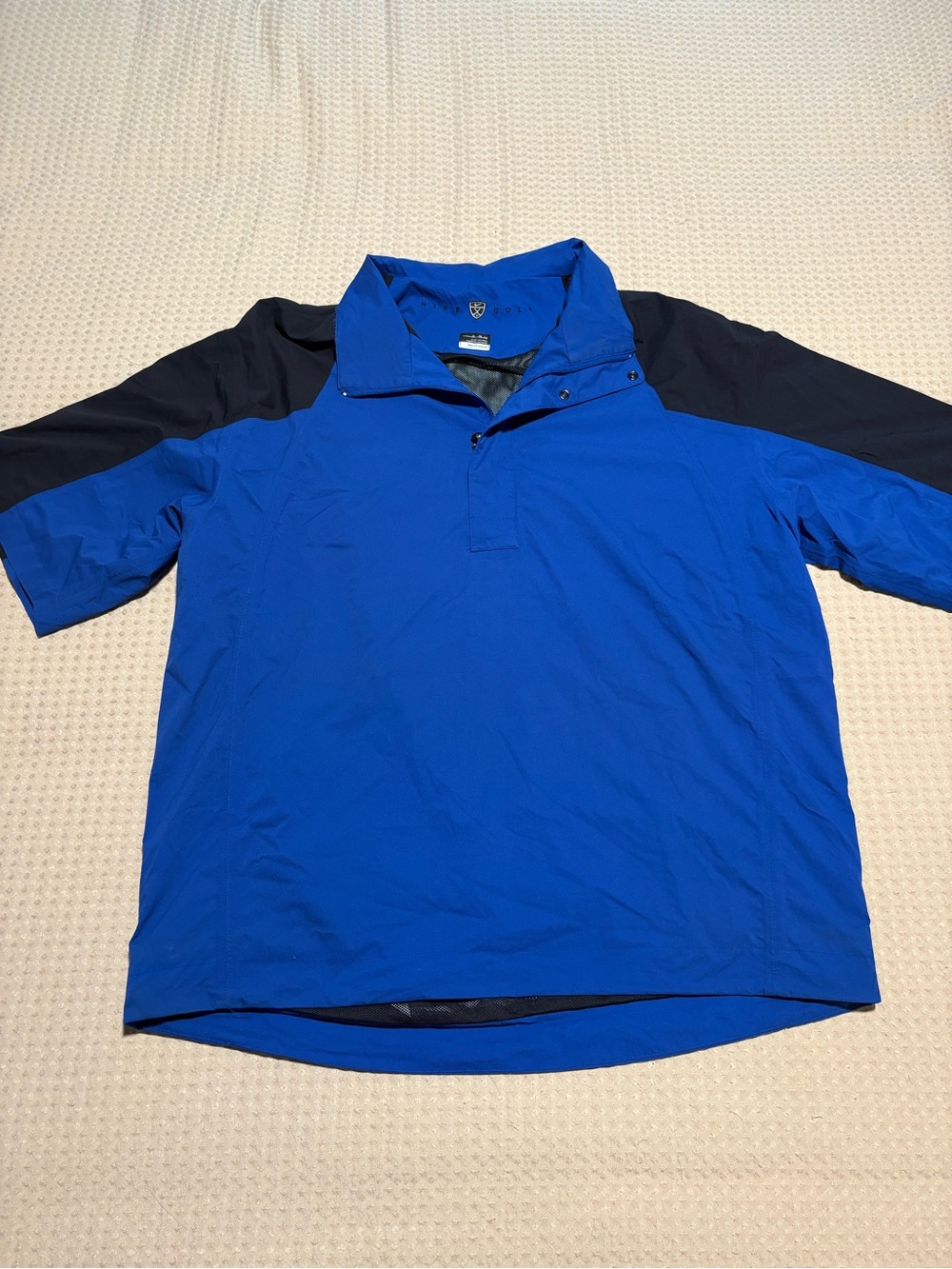 Nike Blue XL Pullover Golf Windbreaker Activewear Golf Core Sports Wear
